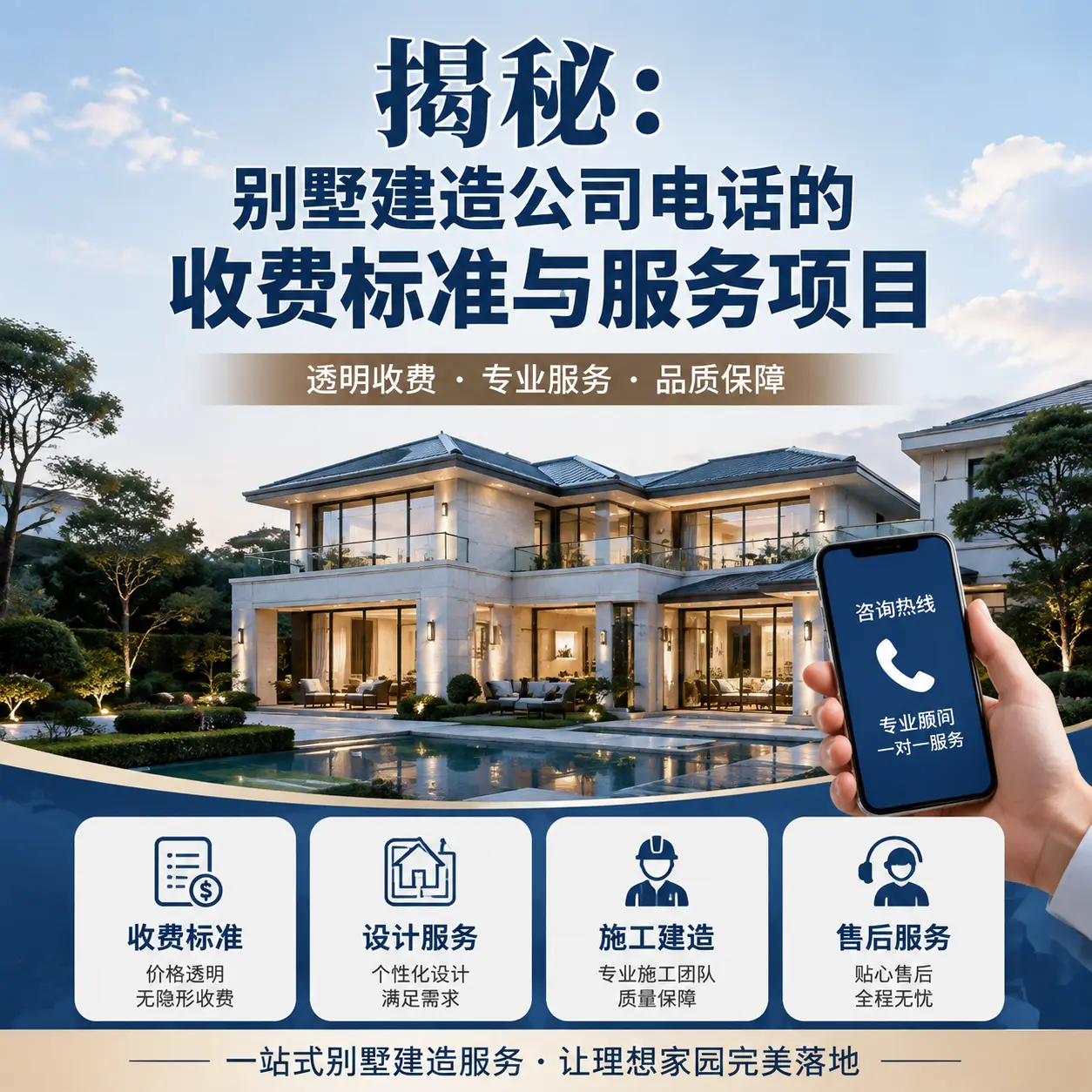 揭秘:六盘水别墅建造公司电话的收费标准与服务项目
