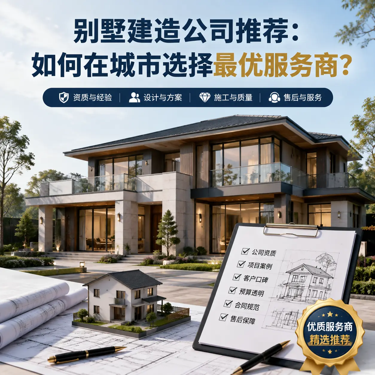 别墅建造公司推荐:如何在 六盘水 选择最优服务商?
