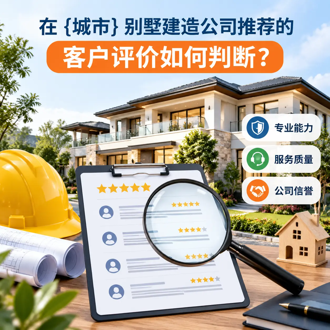 在 六盘水 别墅建造公司推荐的客户评价如何判断?