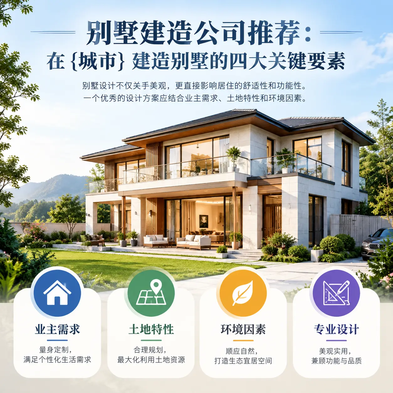 别墅建造公司推荐：在 六盘水 建造别墅的四大关键要素