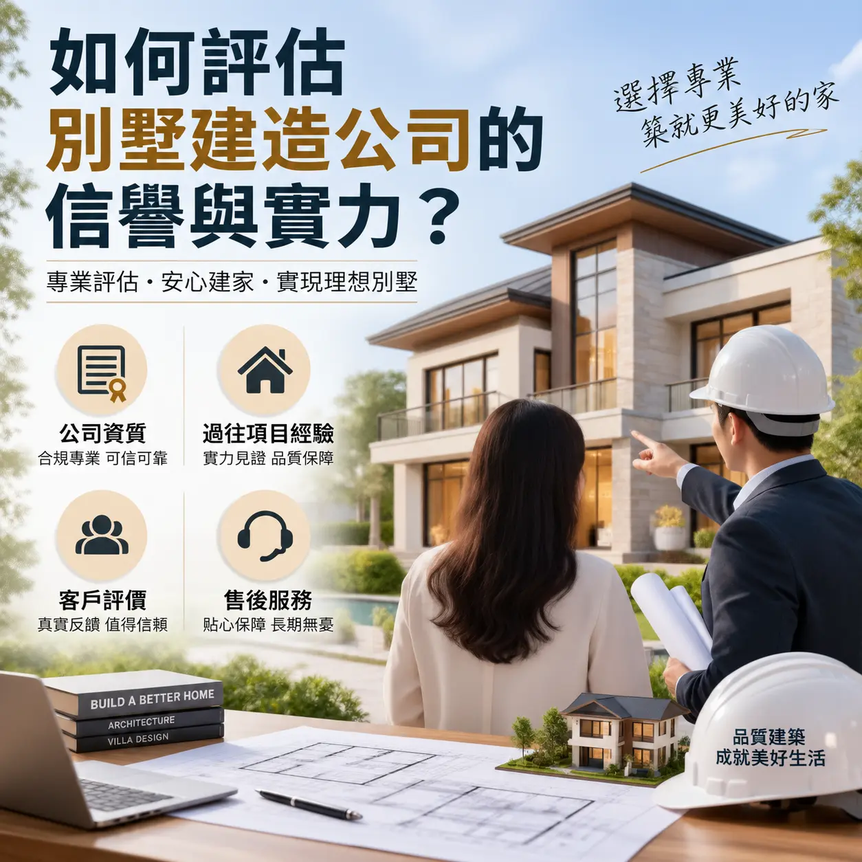 如何评估 六盘水 别墅建造公司的信誉与实力?
