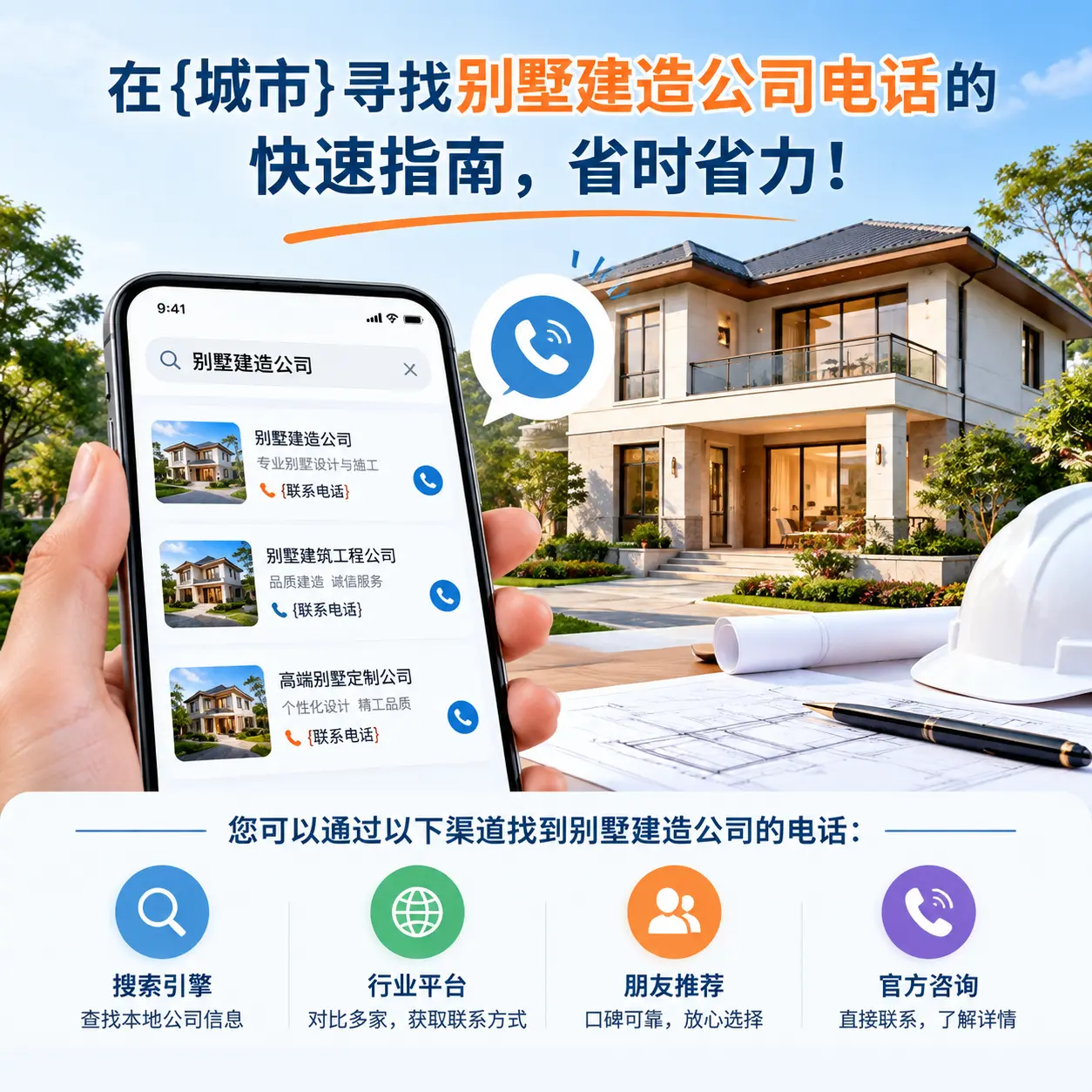 在六盘水寻找别墅建造公司电话的快速指南,省时省力!