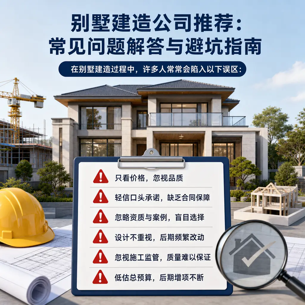 别墅建造公司推荐：常见问题解答与避坑指南
