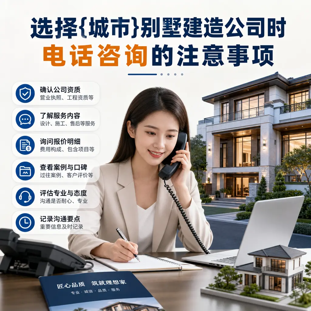 选择六盘水别墅建造公司时,电话咨询的注意事项