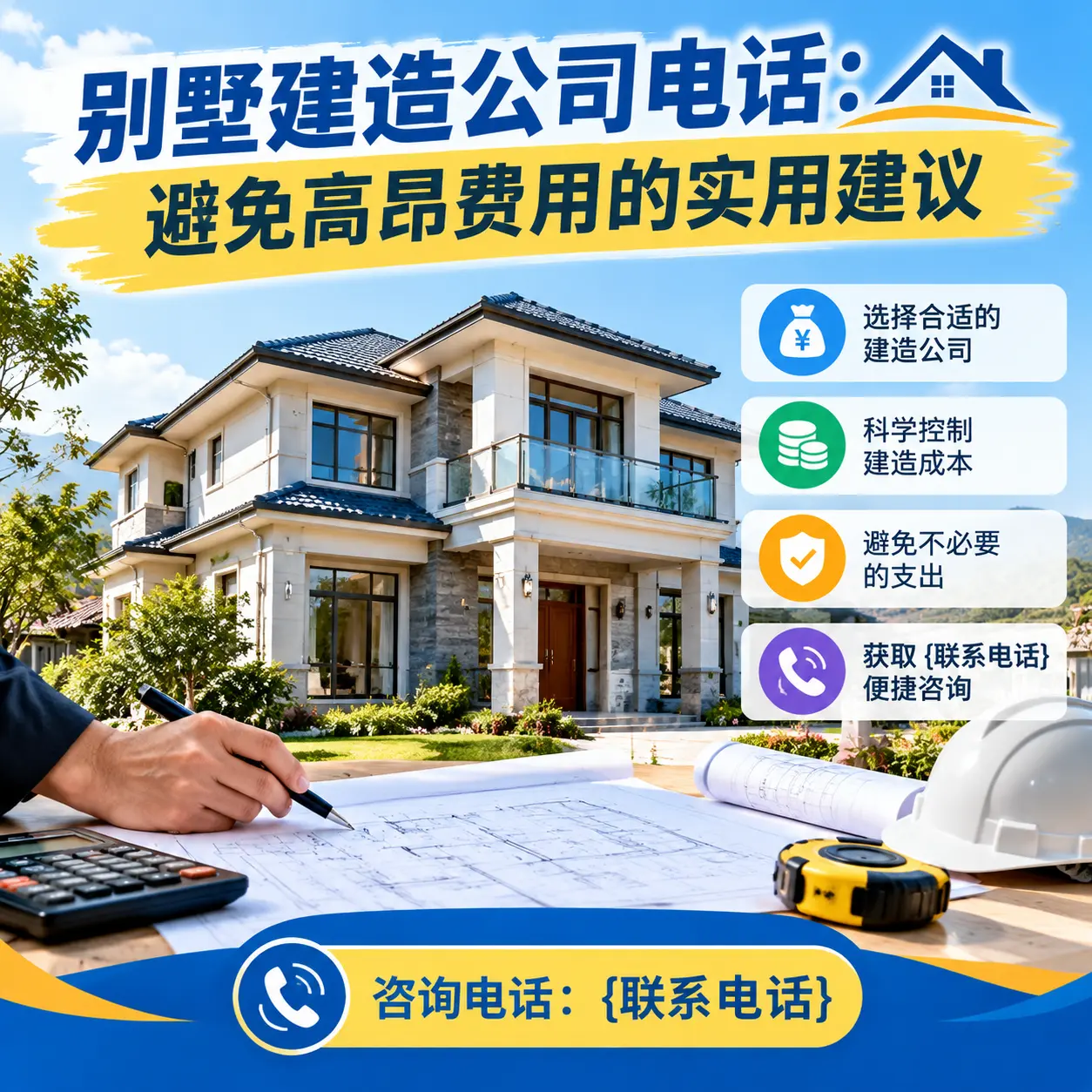 六盘水别墅建造公司电话:避免高昂费用的实用建议