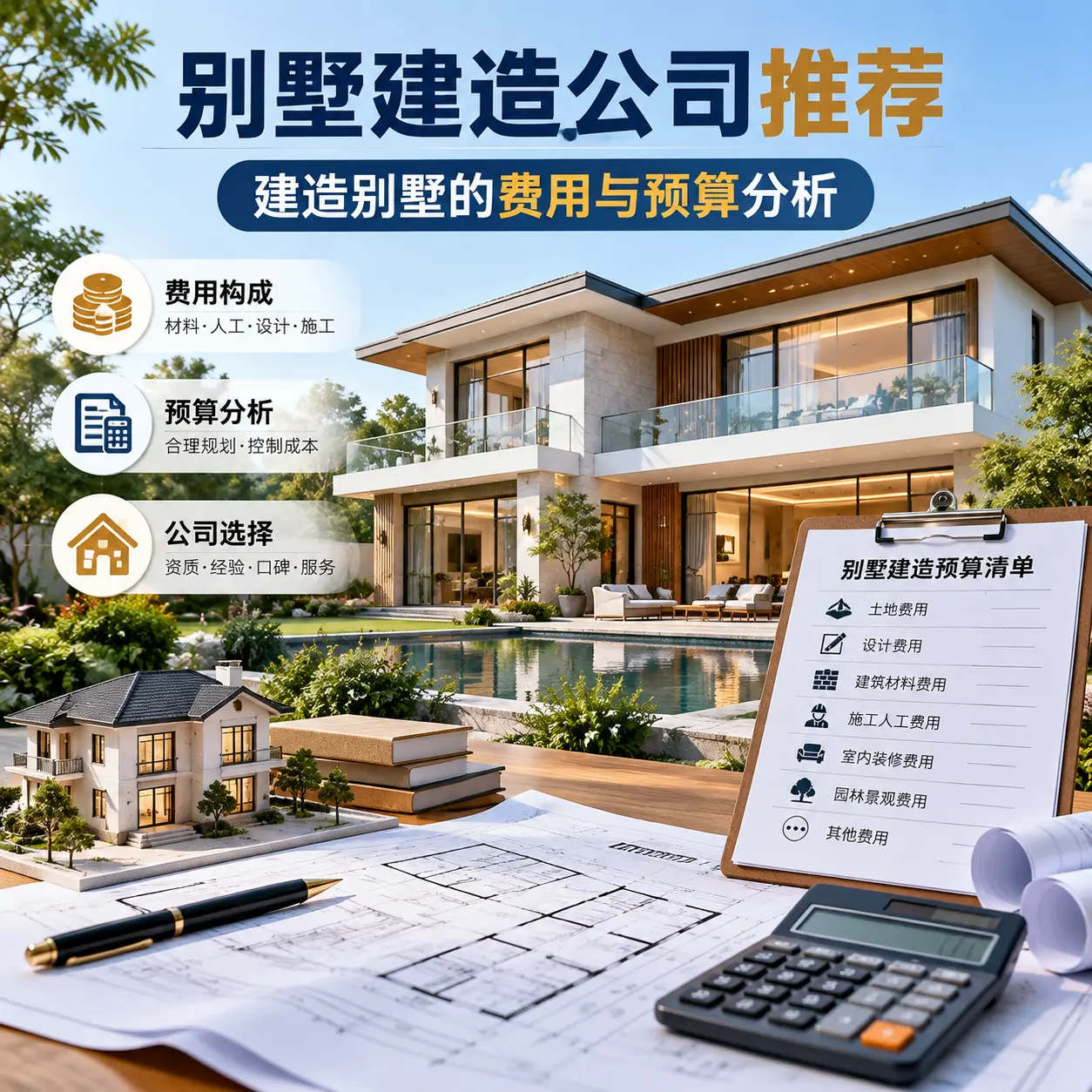 别墅建造公司推荐: 六盘水 建造别墅的费用与预算分析