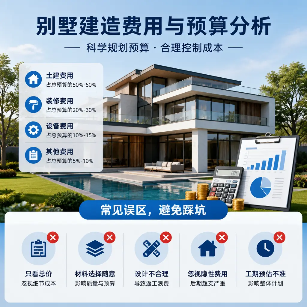 别墅建造公司推荐: 六盘水 建造别墅的费用与预算分析