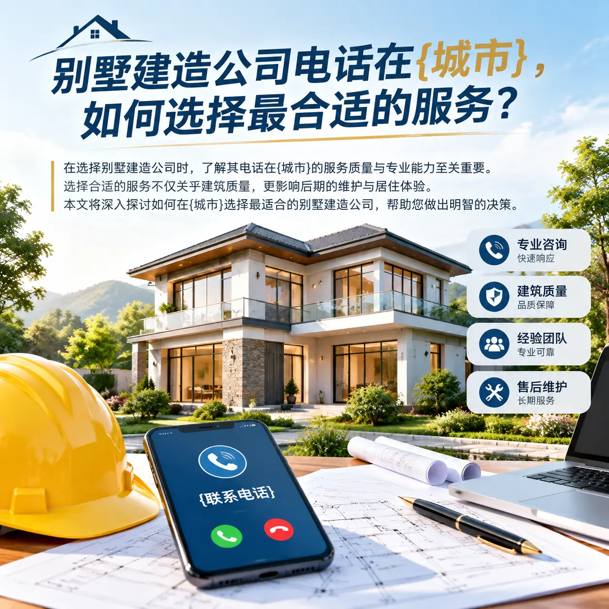 别墅建造公司电话在六盘水，如何选择最合适的服务？
