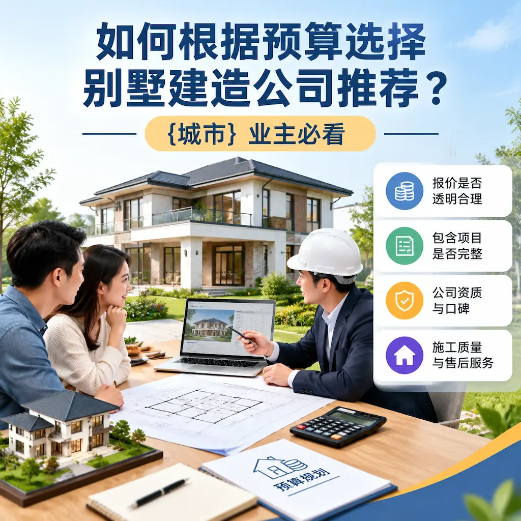 如何根据预算选择别墅建造公司推荐? 六盘水 业主必看
