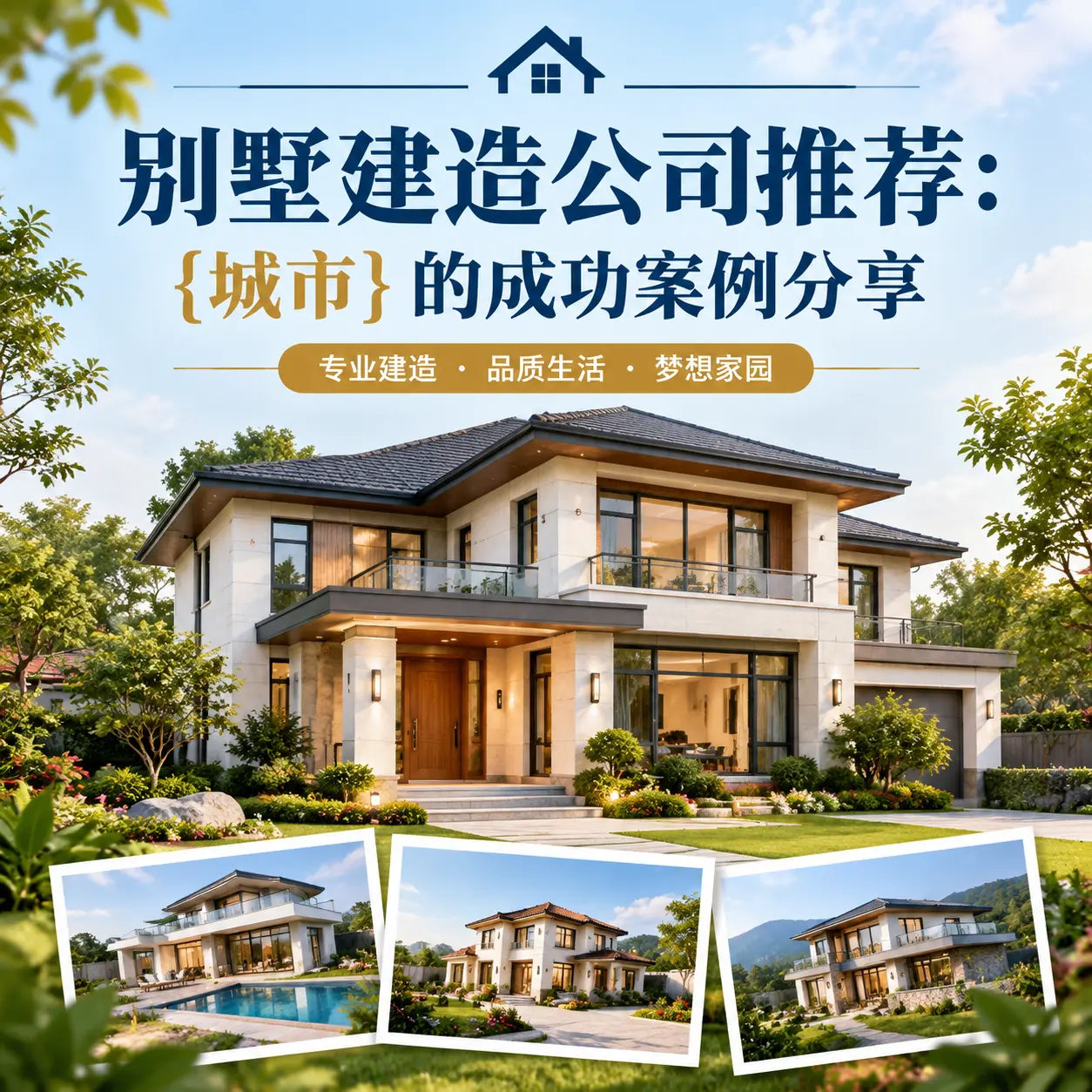 别墅建造公司推荐: 六盘水 的成功案例分享