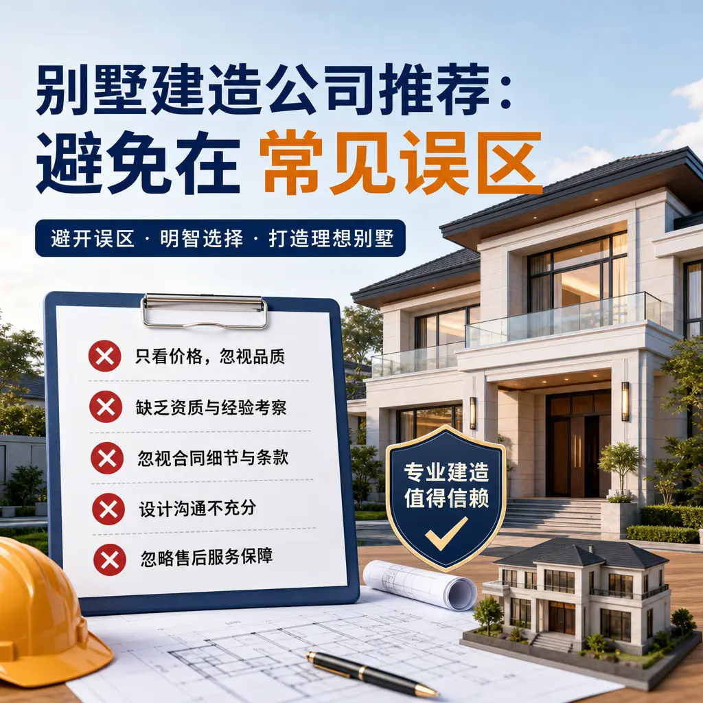 别墅建造公司推荐:避免在 六盘水 的常见误区